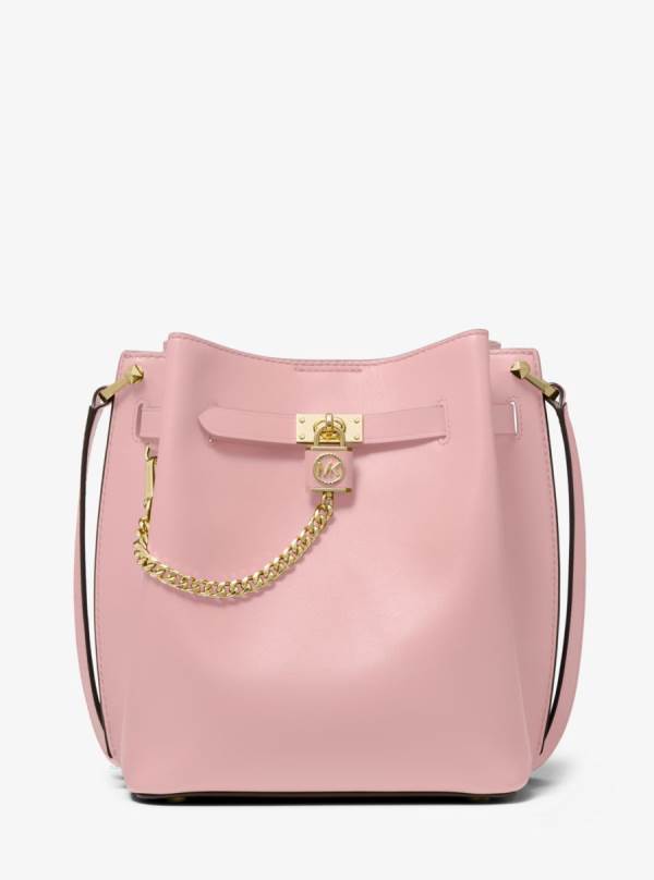 Damske Prenosná Taška Michael Kors Hamilton Legacy Medium Leather Ruzove - Kabelky Michael Kors Outlet | VYUIP-1506
